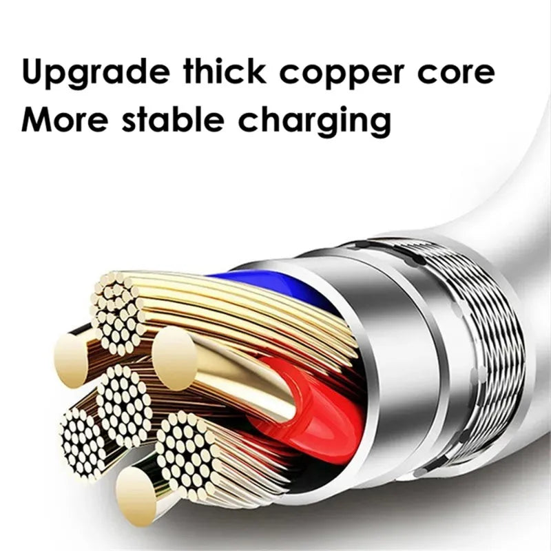 120W USB-A to USB-C Fast Charging Cable – 10A Quick Charge USB-C Charging Cable Zpaxo