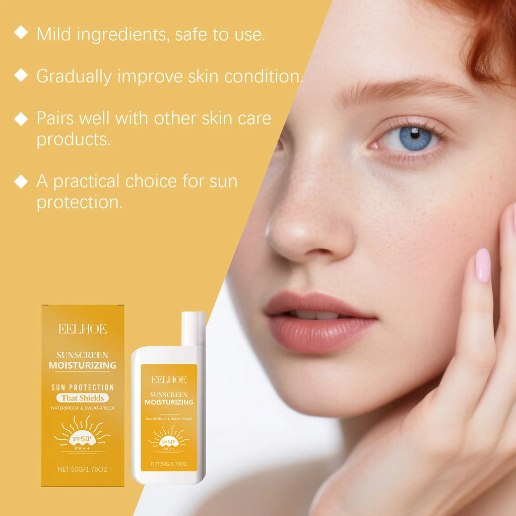 50g Day Cream PA++ for Face Body Outdoor Moisturizer Deep Hydration Lock Moisturizing Without Greasiness Hydrating Cream Barrier Zpaxo