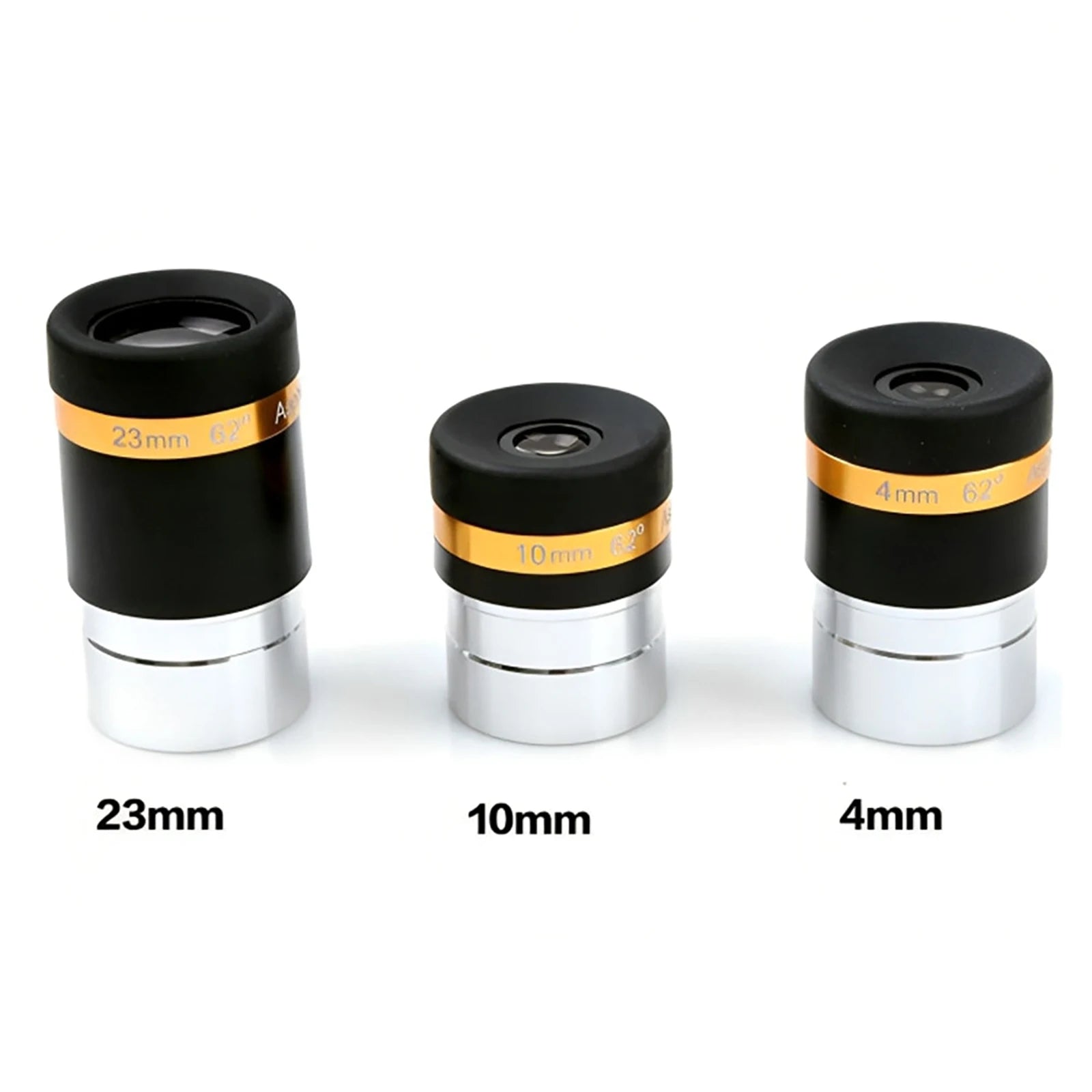 Eyepieces Telescope Lens HD Wide Angle 62 Aspheric Eyepiece 1 25-inch
