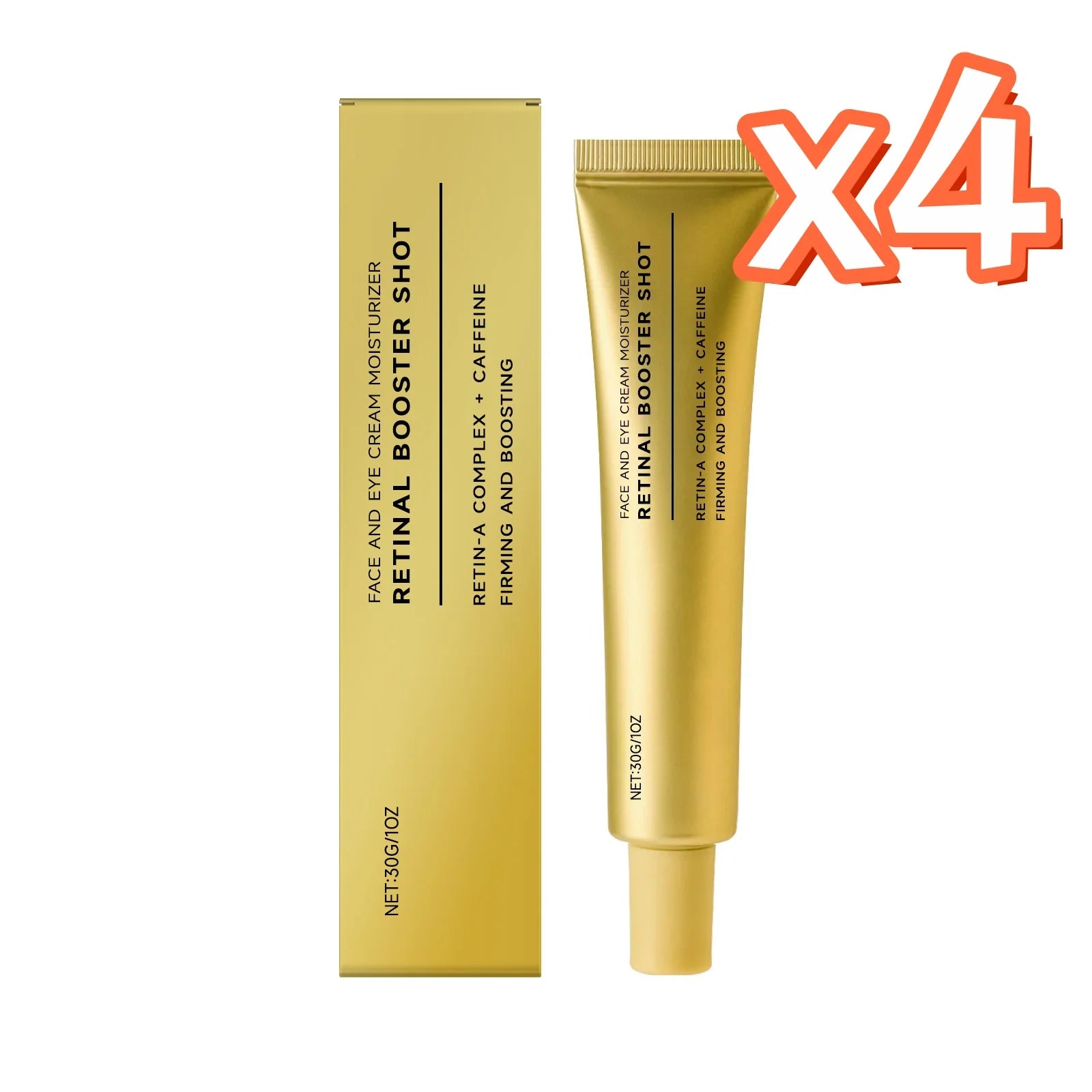 Retinol Face Cream – Dark Spot Fader, Lifting & Skin Barrier Repair Retinol Face Cream Zpaxo 30g Boxed x 4