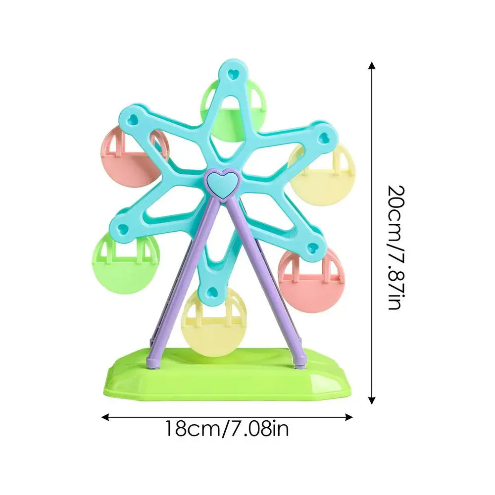 Parrot Foraging Wheel Toy – Interactive Treat Feeder for Birds Bird Foraging Toy Zpaxo Random color