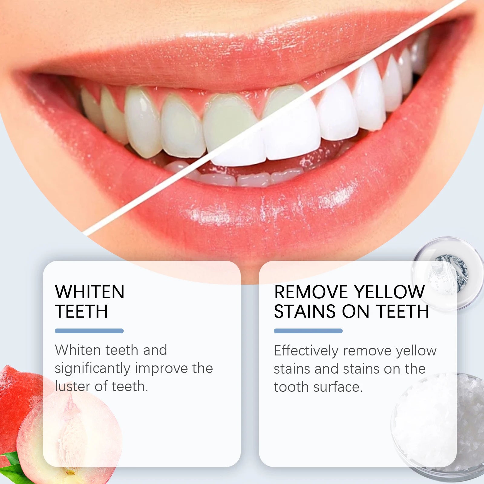Niacinamide Bleaching Toothpaste Remove Tartar Reduce Tooth Plaque Stains Clean Oral Hygiene Breath Teeth Whitening Toothpaste Zpaxo