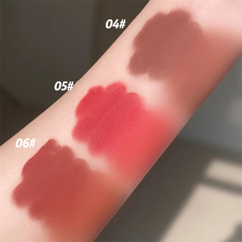Moisturizing Velvet Matte Lipstick Waterproof Long Lasting Lip Gloss Not Easy Fade Sexy Red Lip Tint Lipstick Makeup Cosmetics Zpaxo