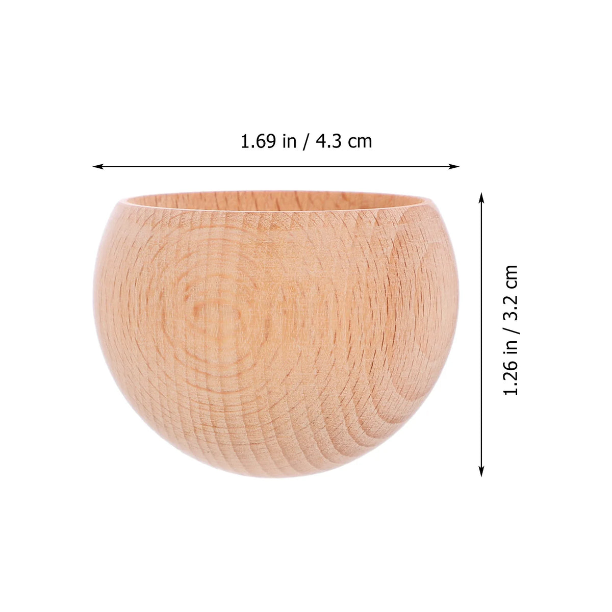 Essential Oil Wood Diffuser Small Round Ornament Aromatherapy Wooden Zpaxo Picture 3