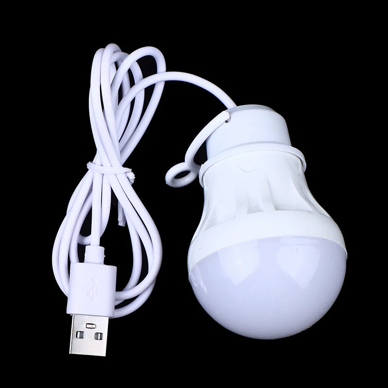 DC5V USB LED Bulb Ideal Outdoor Camping Fishing Barbecue Emergency Zpaxo A1
