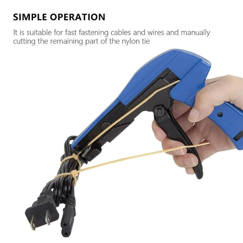 Nylon Zip Tie Pliers HS-600A Fastening Cutting Tool Cable Width 2 4
