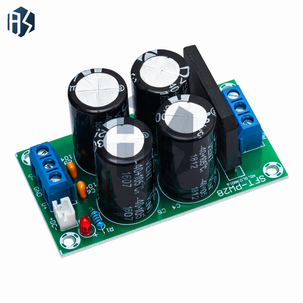 PC PW28 25A Bridge Rectifier & Power Filter Board for DIY Power Supply Projects Zpaxo