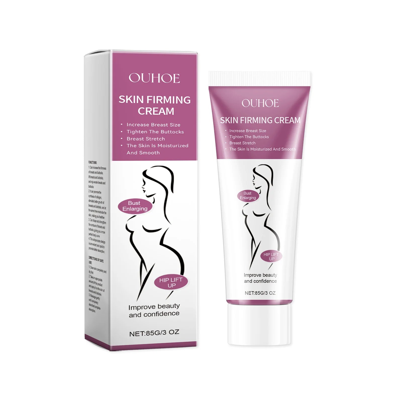 Breast & Hip Firming Cream – Lift, Contour & Moisturize Body Firming Cream Zpaxo 1pc
