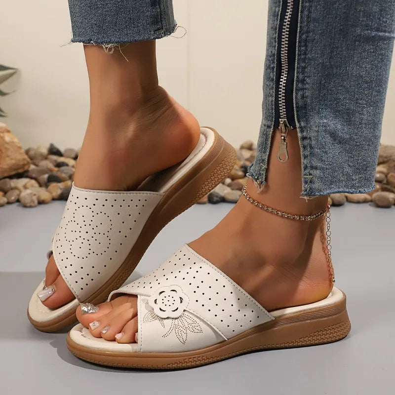Women's Comfortable Breathable Casual Fashionable Flower Zpaxo