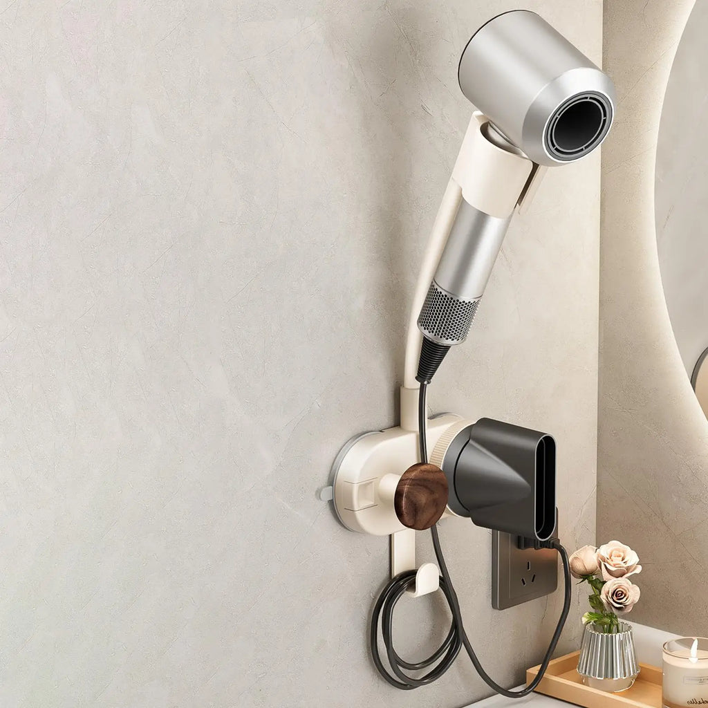 Hairdryer Holder Hands 360 Adjustable Flexible Gooseneck Blow Dryer