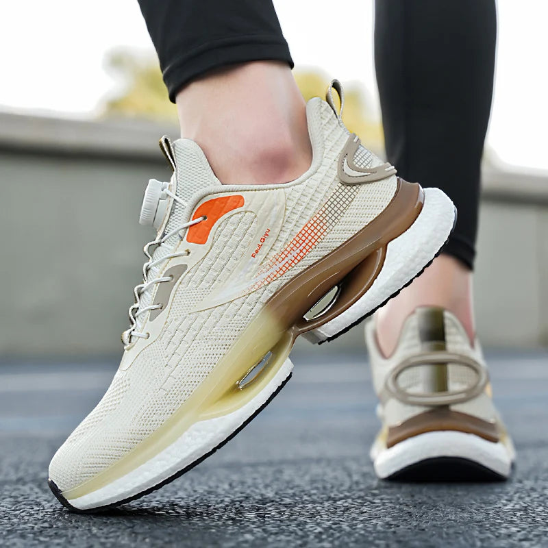 Men's Casual Sneakers Luxury Trainer Shoes Breathable Race Running