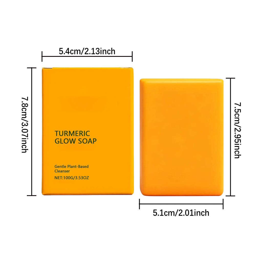 Turmeric Glow Soap – Dark Spot & Brightening Bar Brightening Bar Soap Zpaxo