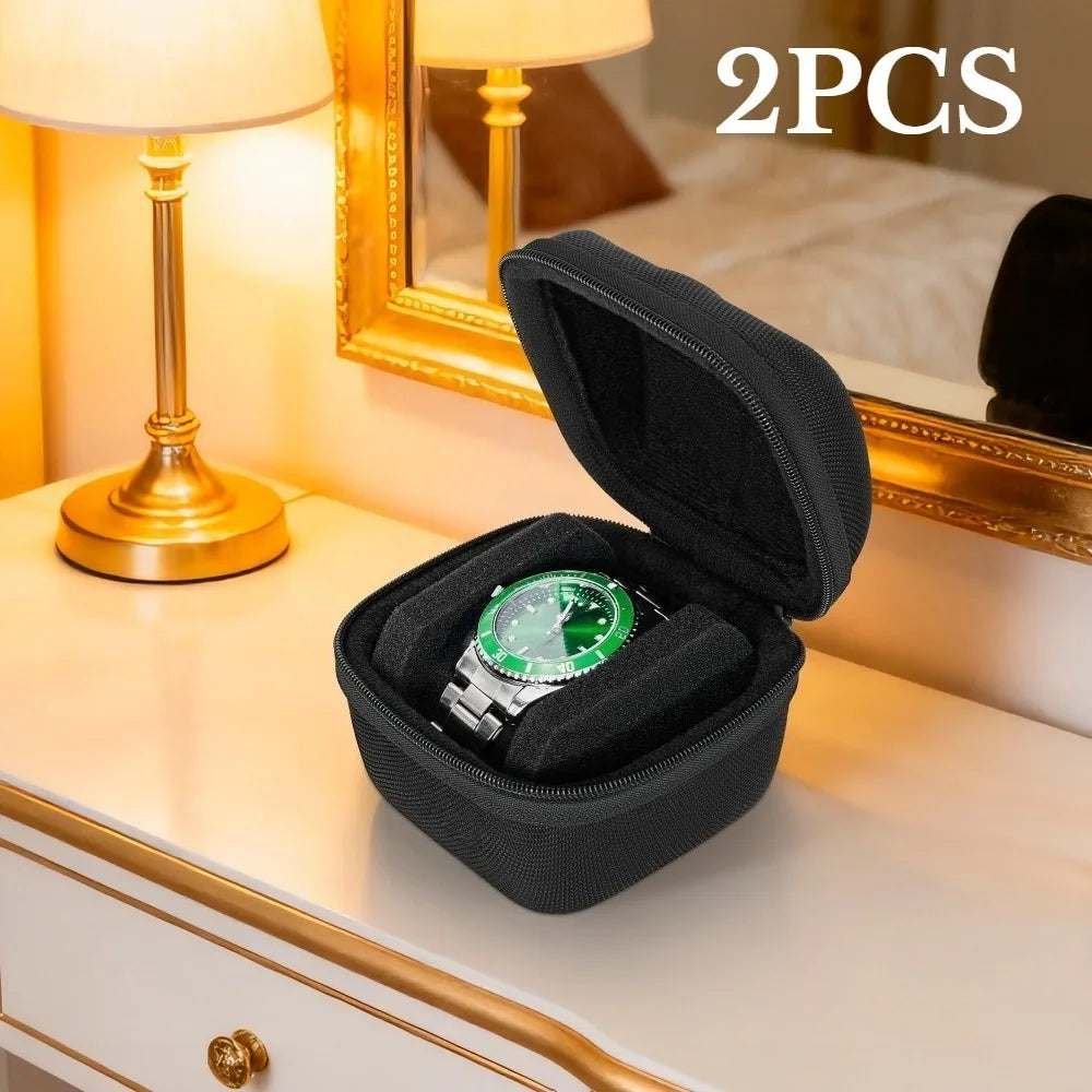 Watch Storage Box Suitable Small Watches Equipped Soft Pillows Hard