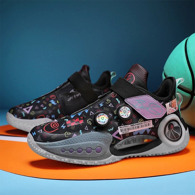 Men's Basketball Shoes Breathable Cushioning Non-slip Wearable Runing