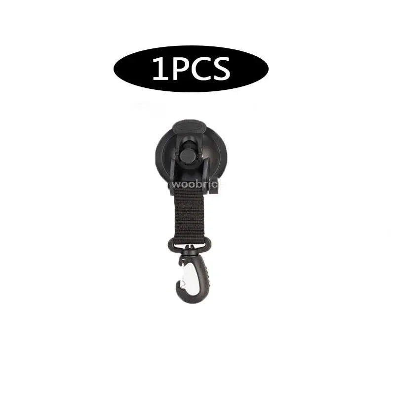 1/8 Pcs Car Tent Suction Cups Outdoor Camping Rope Powerful Suction Cup Buckle Side Tarps Tent Suckers Anchor Securing Hook Zpaxo 1PCS-black