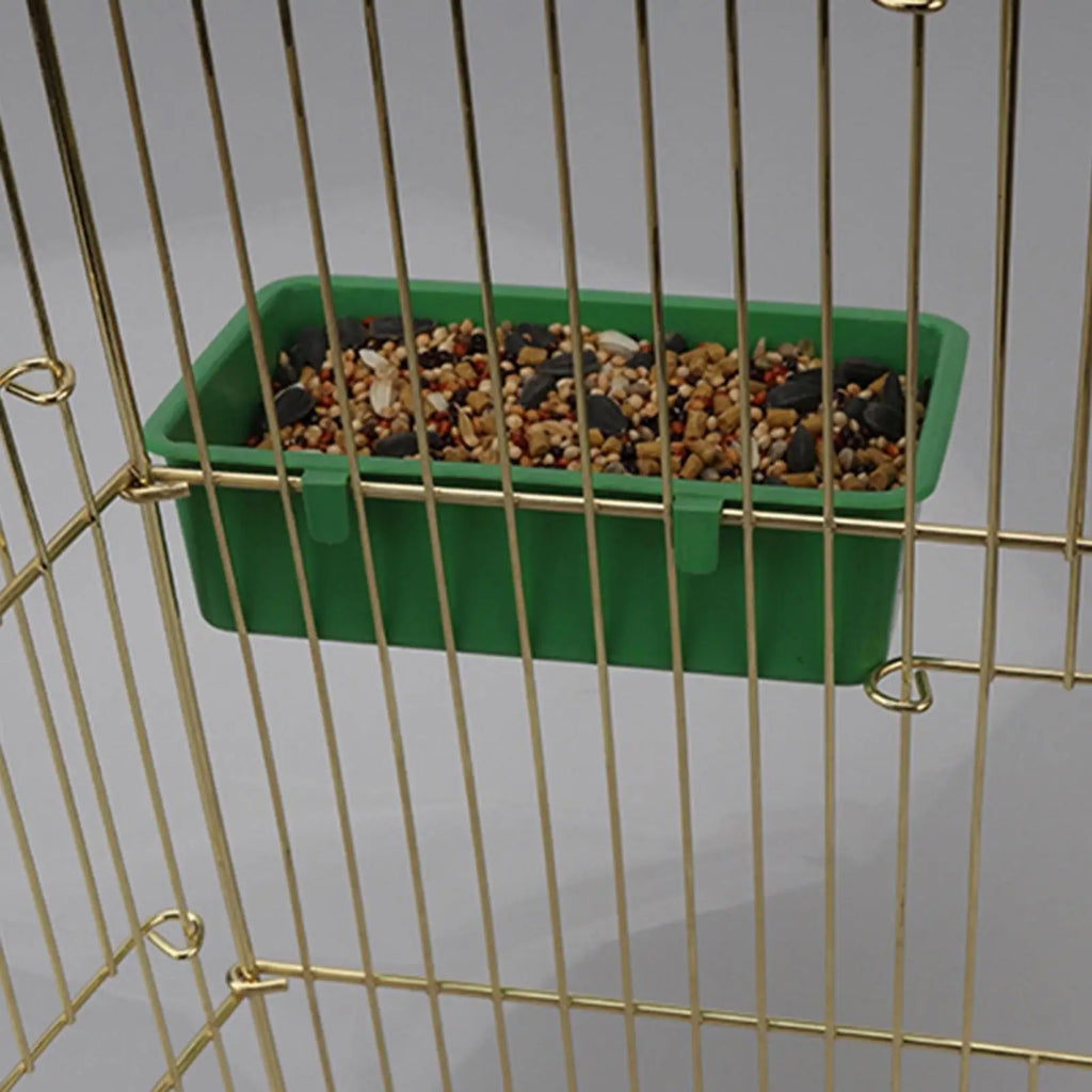 Hanging Bird Bath Tub for Parrots, Parakeets & Small Birds Bird Bath Tub Zpaxo