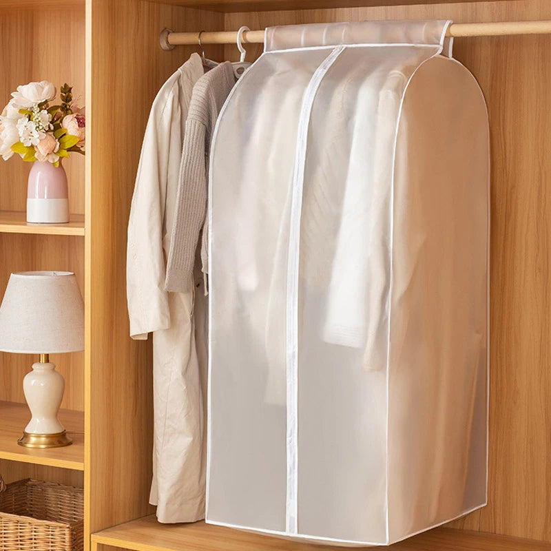 Clothes Dust Cover Wardrobe Hanging Window Clothing Cloth Household