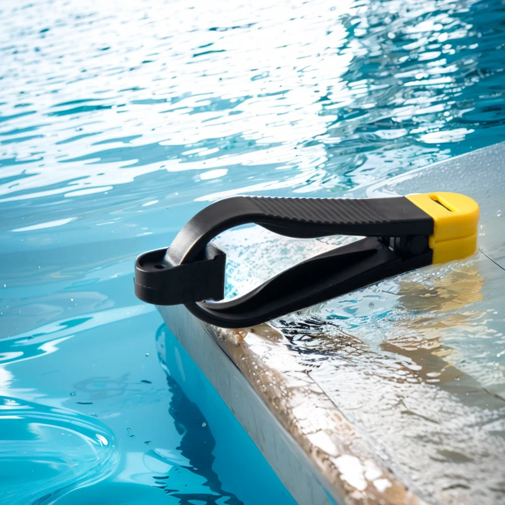 Trolling Weight Release Clip Mast Fishing Line Snap Clamp Board Boat