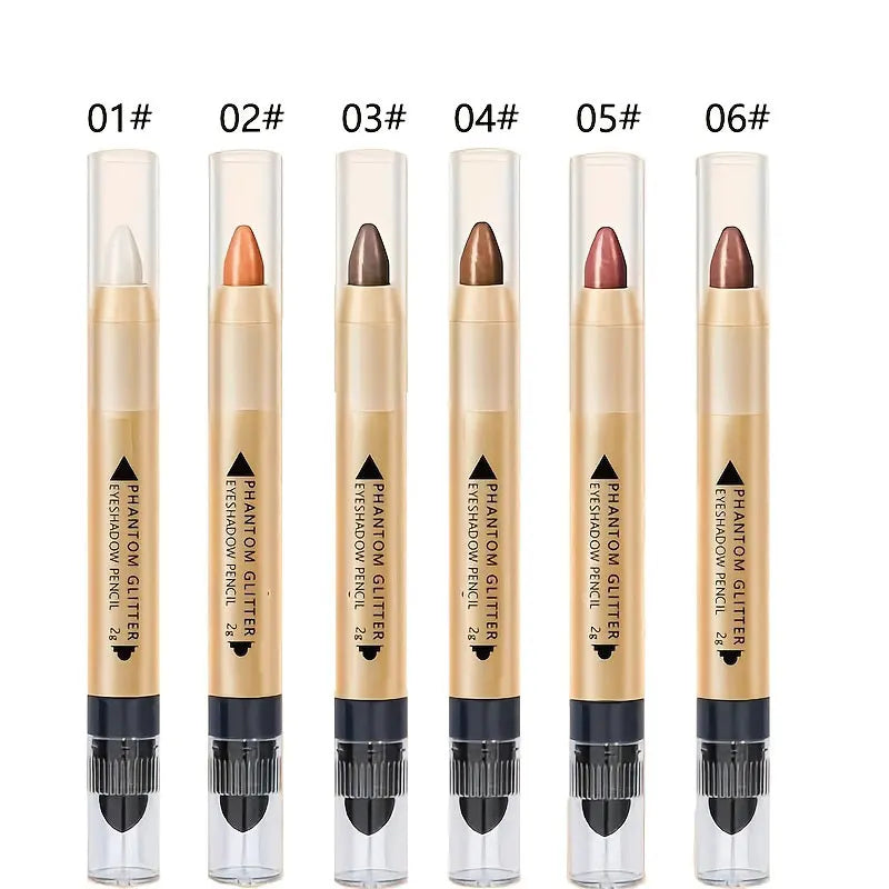 Highlighter Eyeshadow Pencil Shimmer Glitter Contouring Double-headed