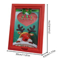 Candy Dispenser Picture Frame Reindeer-themed Holiday Christmas Decor