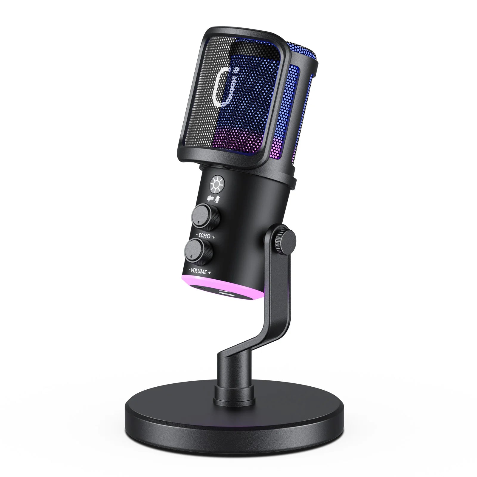 USB XLR Dynamic Microphone Podcast Recording Computer Gaming
