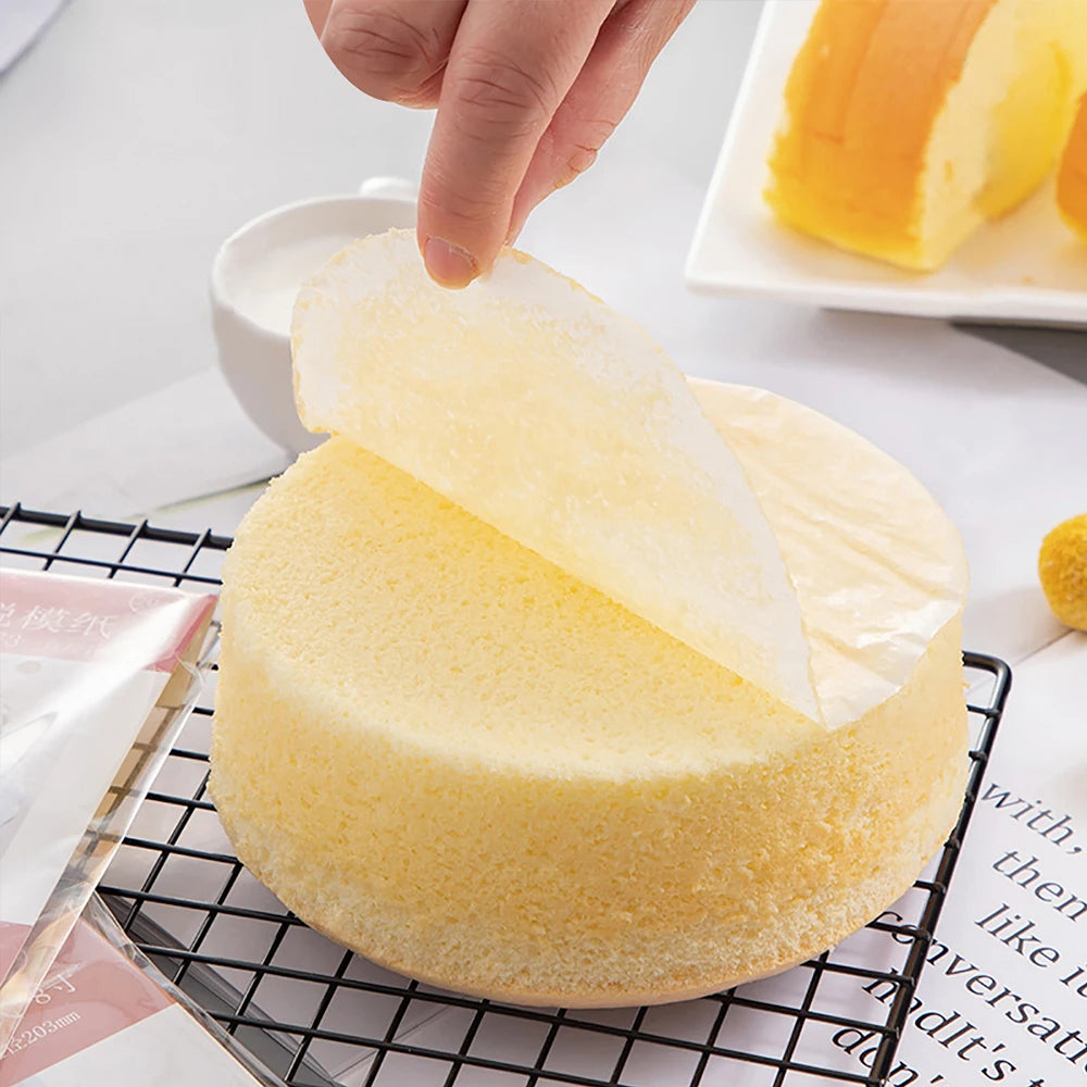 20Pcs 6Inch Parchment Paper Rounds Non-Stick for Baking Cake Sheets Cookie Paper Cake Pan Burger Patty Paper Zpaxo