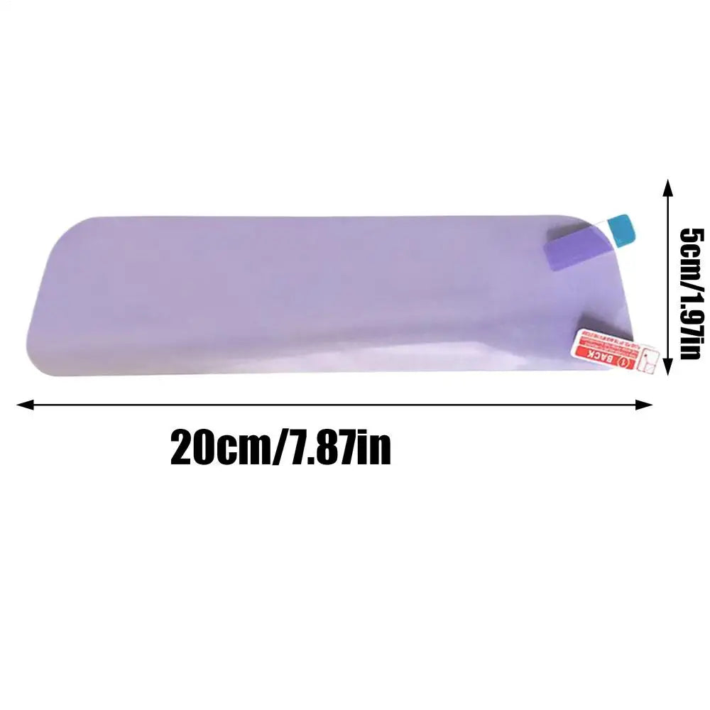 Car Rearview Mirror Anti-glare Interior Film Anti Fog Auto Reversing Zpaxo inverted triangle