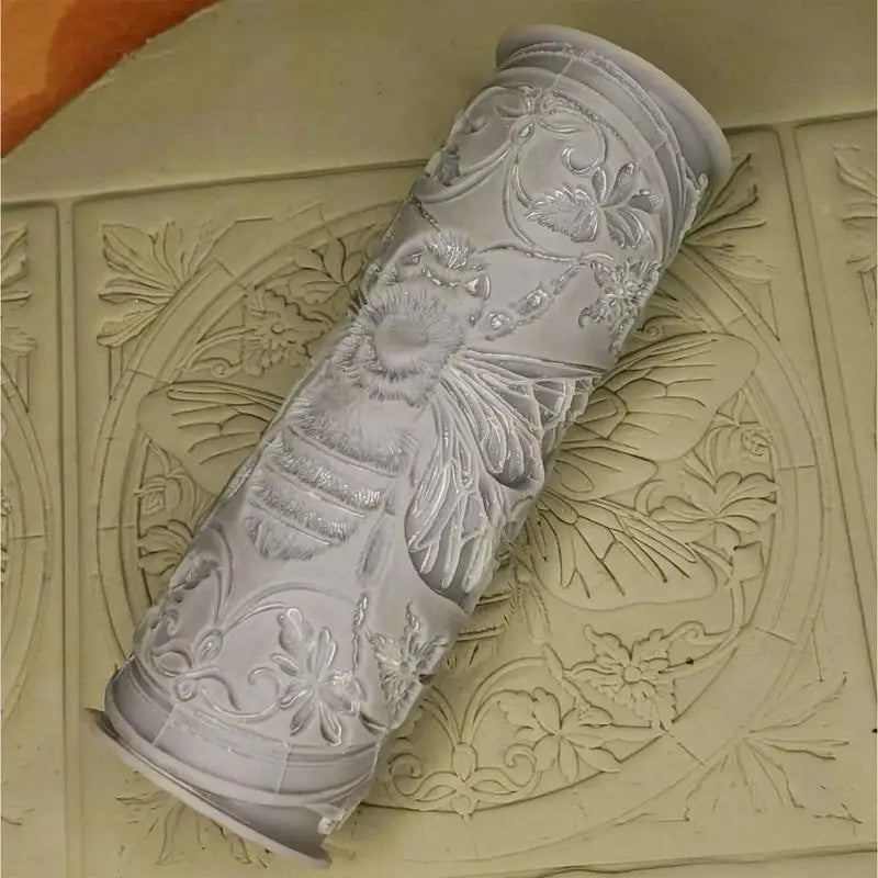 Roller Clay Tool Rolling Pin Crafting Supplies Bird Bee Whale Pattern