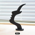 CM1Pc Human Side Face Interesting Simple Glasses Stand Bar Shape