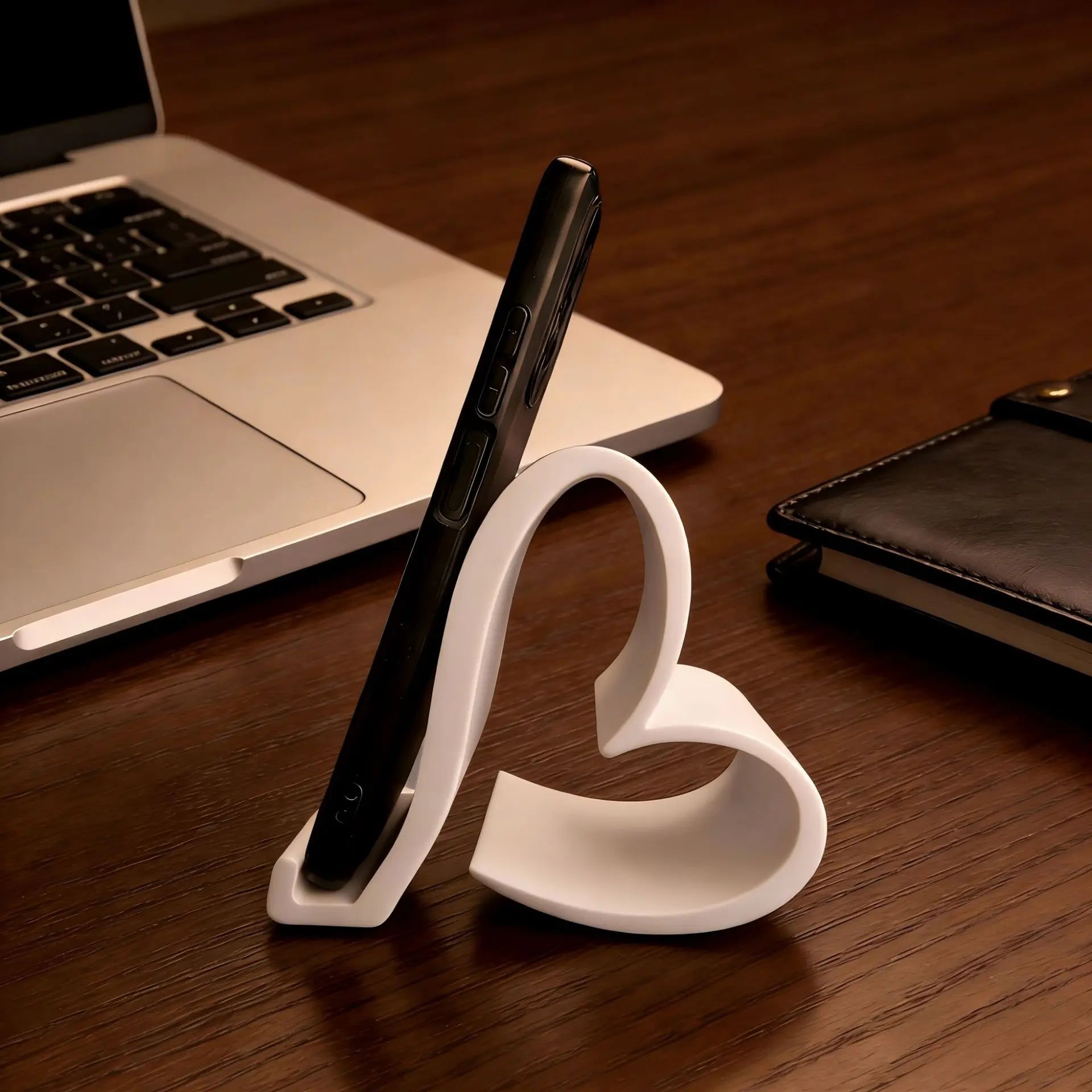 Creative 3D Printed Heart-shaped Universal Mobile Phone Stand Home Zpaxo