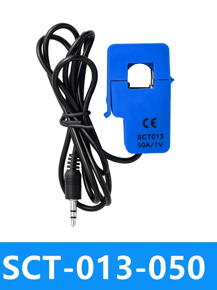 Non-invasive SCT-013 AC Current Sensor Series 30A 50A 100A Split Core Zpaxo SCT-013-050