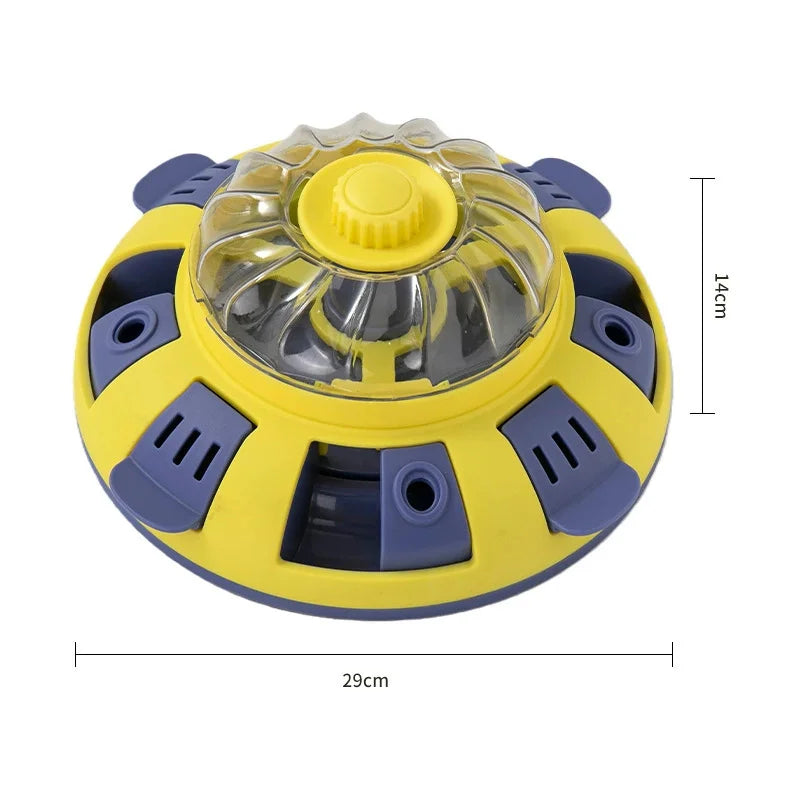 Spinning Pet Puzzle Toy – Cat & Dog Food Dispenser