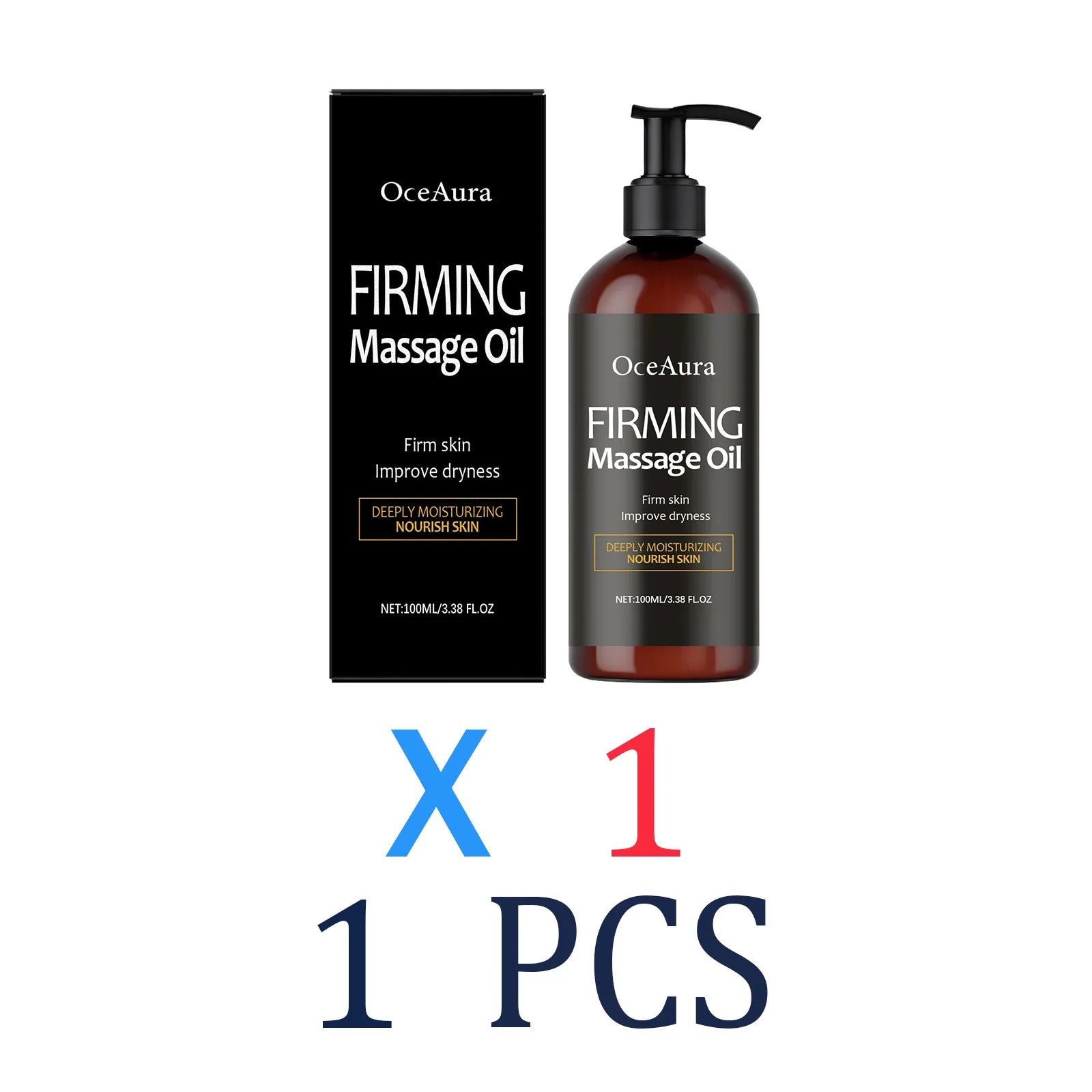 100ml Lightweight Body Oil for Very Dry Skin, Daily Hydrating Treatment with Natural Oils Improves Skin Dullness & Tightness Zpaxo 1 Pcs