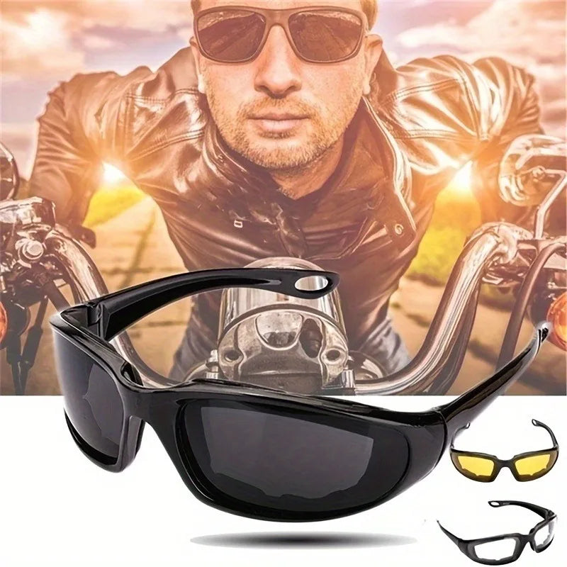 Windproof Motorcycle Goggles Dust Sand Blocker Cycling Riding