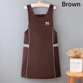 Fashionable Slim Waistcoat Apron Waterproof Waist Strap Solid Zpaxo C