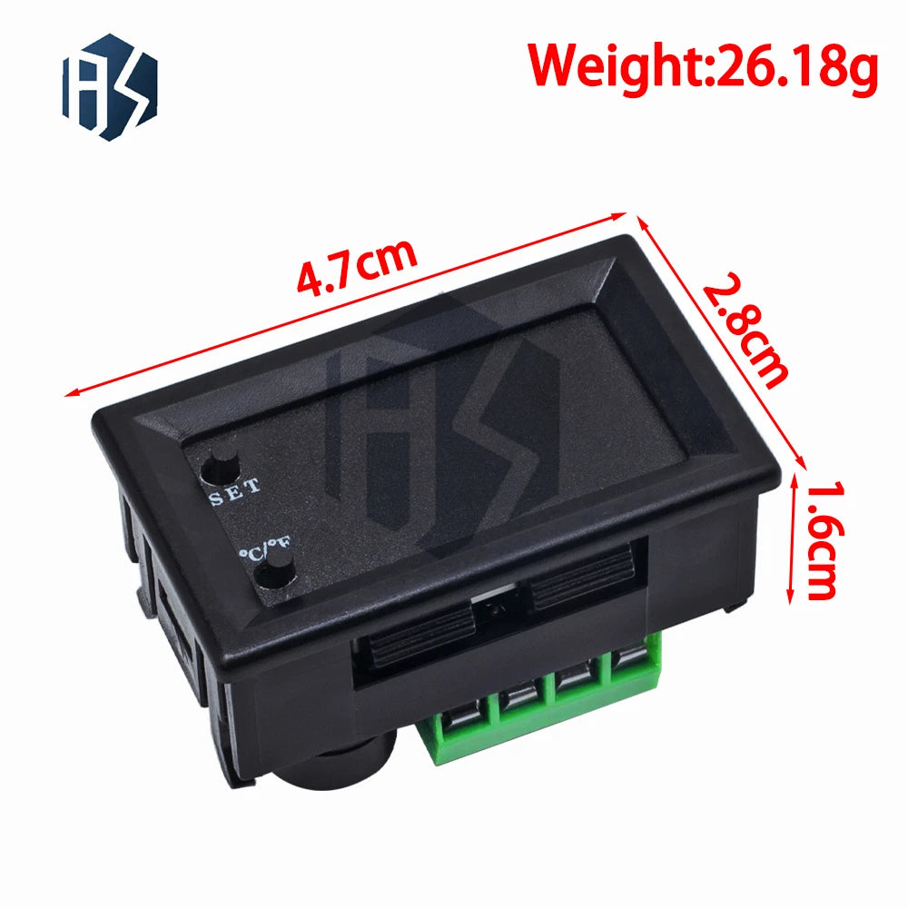 W2809 W1209WK Digital LED Thermostat Temperature Controller Board 12V Zpaxo