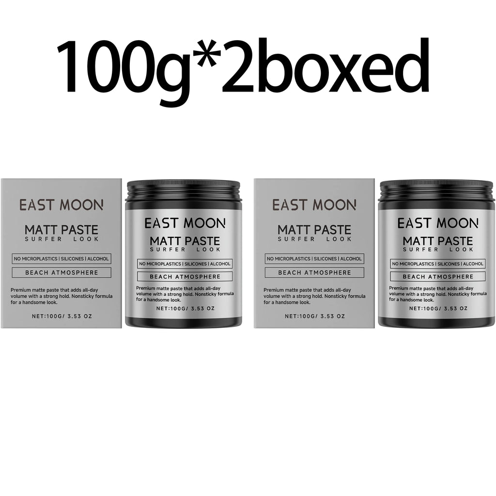 Matte Hair Styling Creams Reducing Dryness Non-greasy Prevents Frizz Increasing Volume Hair Fluffy and Voluminous Shaping Paste Zpaxo 100g X 2boxed