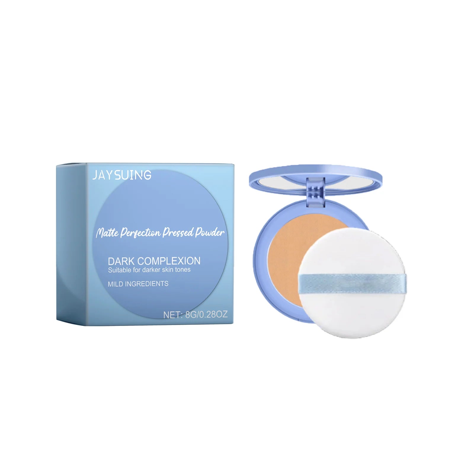 Jaysuing Lavender Setting Powder – Oil Control & Matte Finish Face Setting Powder Zpaxo Dark Skin Color