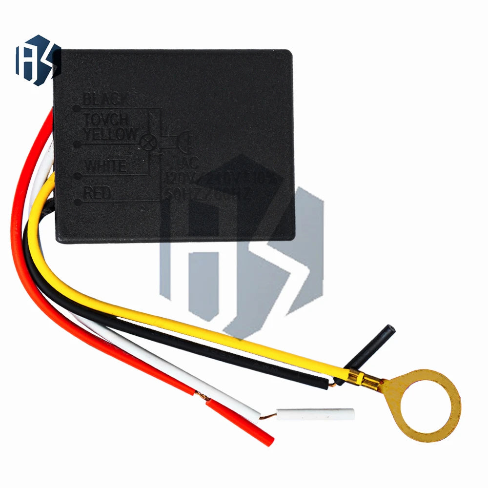 3-Way 220V Touch Lamp Switch: Easy-Install Sensor for Table Lights, Bulbs & Electrical Devices Zpaxo