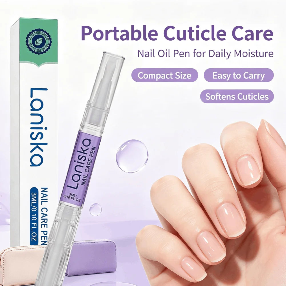 Nail Cuticle Oil Pen 3ml – Nourishing Repair & Hydration Cuticle Oil Pen Zpaxo