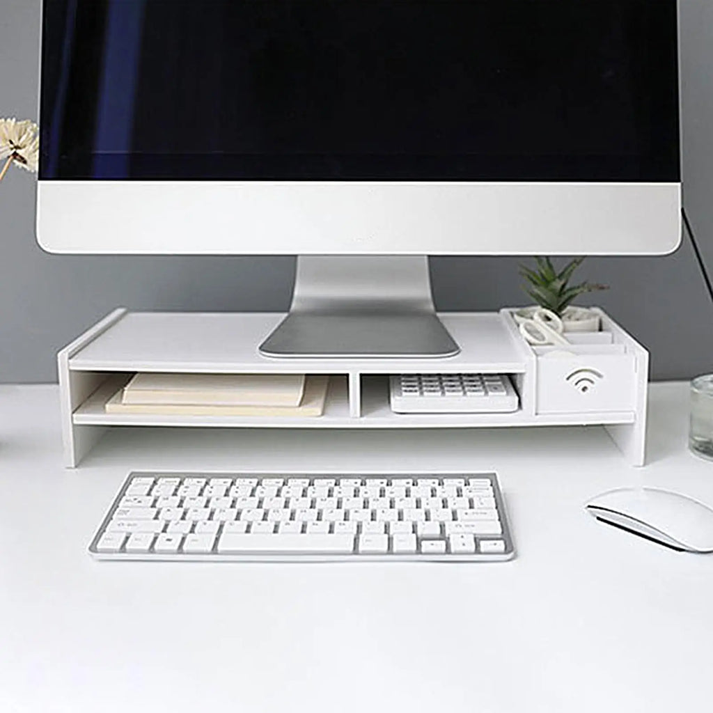 Table Monitor Stand Large Load Bearing Home Office Laptop Riser