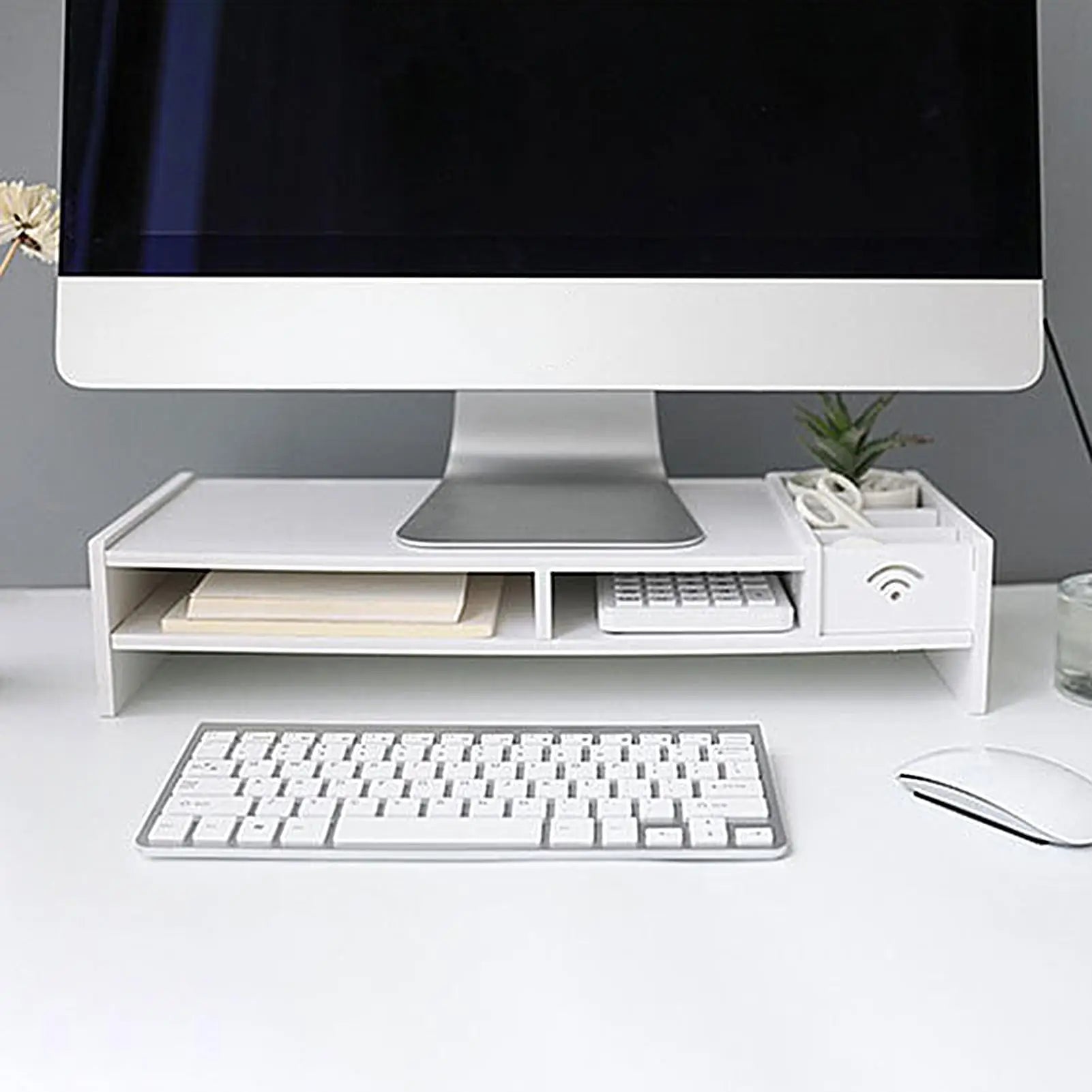 Table Monitor Stand Large Load Bearing Home Office Laptop Riser