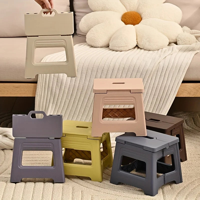Portable Folding Stool Outdoor Adventures Durable Plastic Ideal
