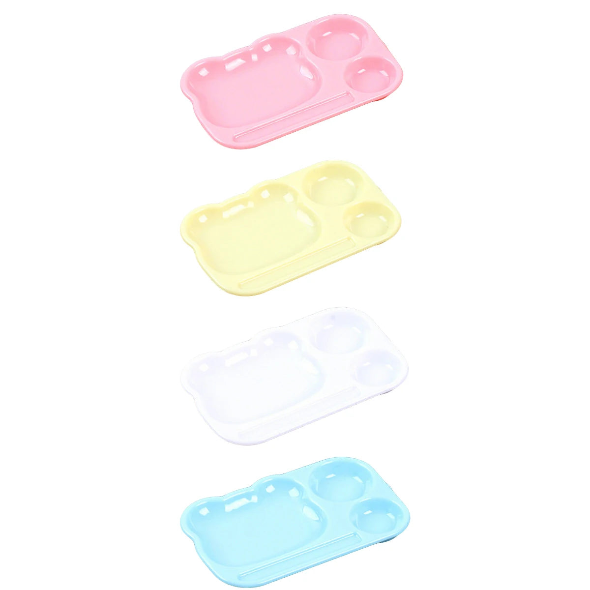 Mini Nail Art Mixing Palette – Reusable Gel Polish & Acrylic Tray