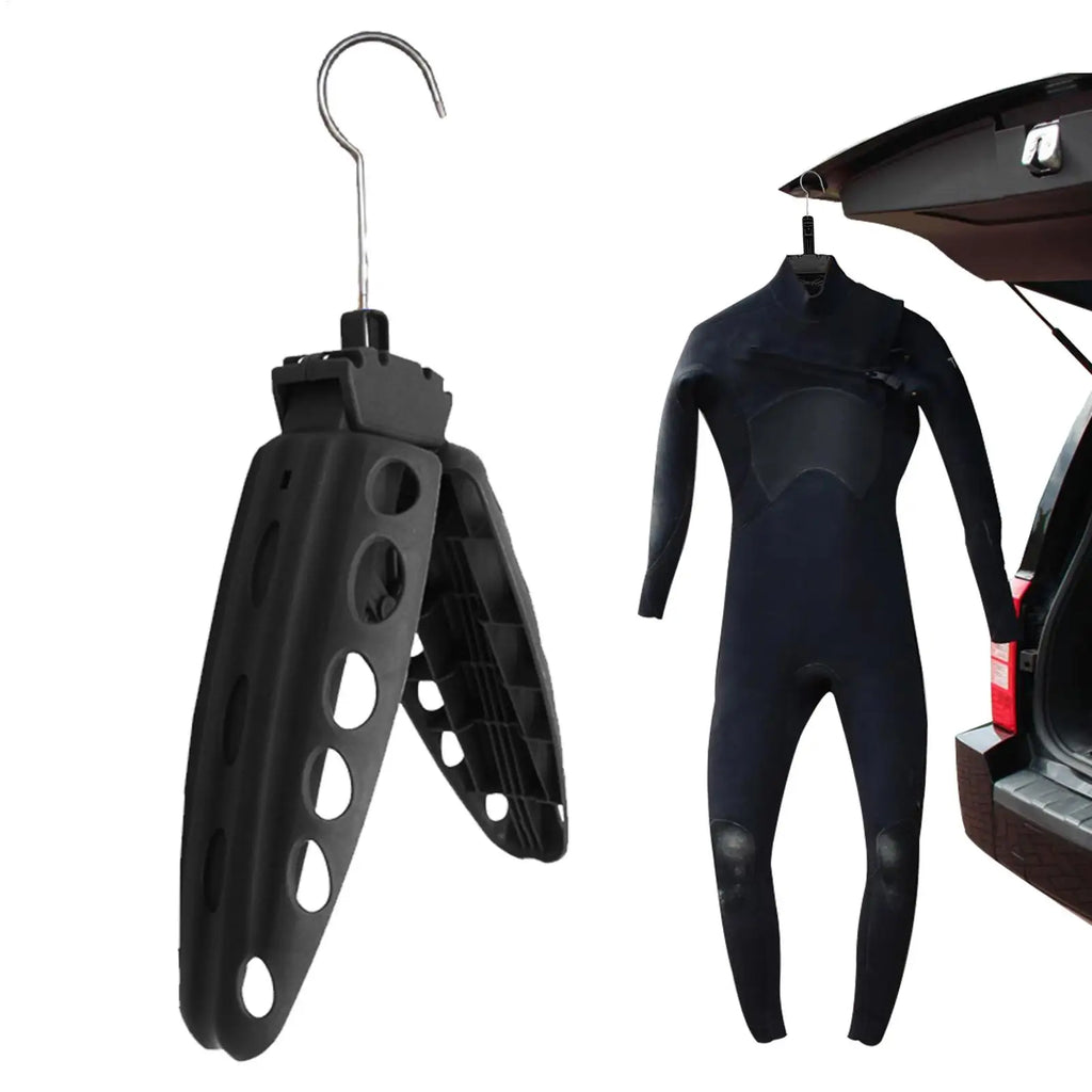 Portable Foldable Travel Wetsuit Hanger Heavy Duty Diving Suit