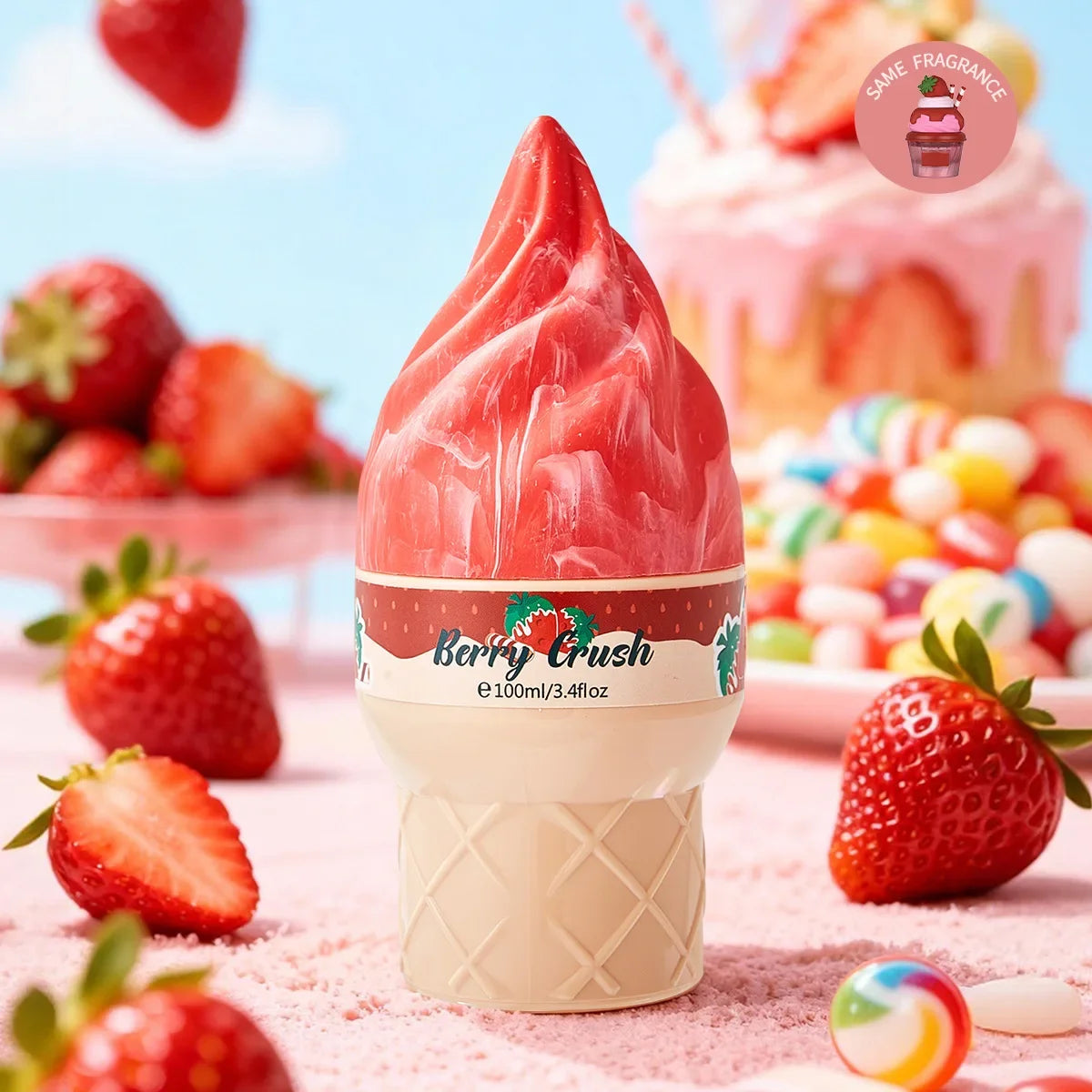 Dreamy Dessert Body Spray – Gourmand Fragrance Mist 100ml Body Fragrance Spray Zpaxo Berry Crush