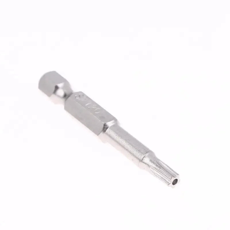 T10 T15 T20 T25 T27 T30 T40 5 Point Torx Screwdriver Bits 50mm S2 Magnetic Star Screw Driver 1/4" Hex Shank 7Pcs/lot Zpaxo