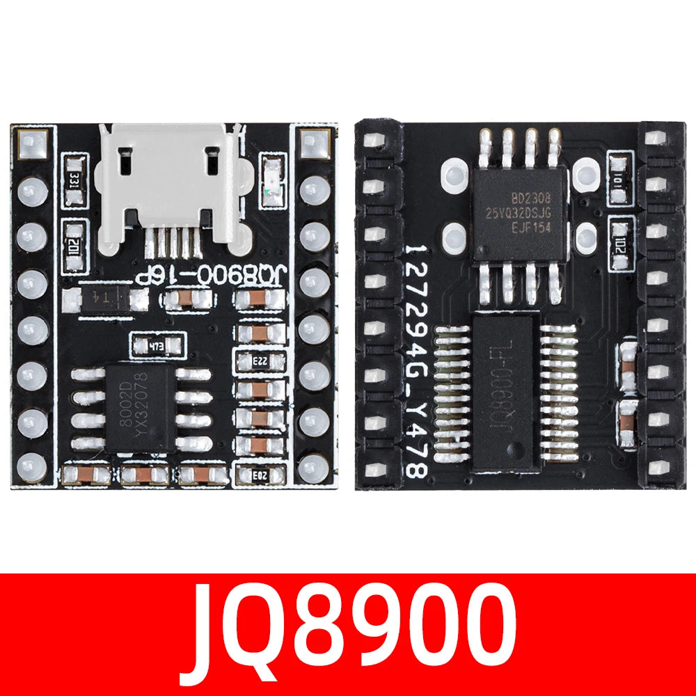 jq8900 jq8400 jq6500 Voice Module Playback Serial Broadcast Zpaxo JQ8900