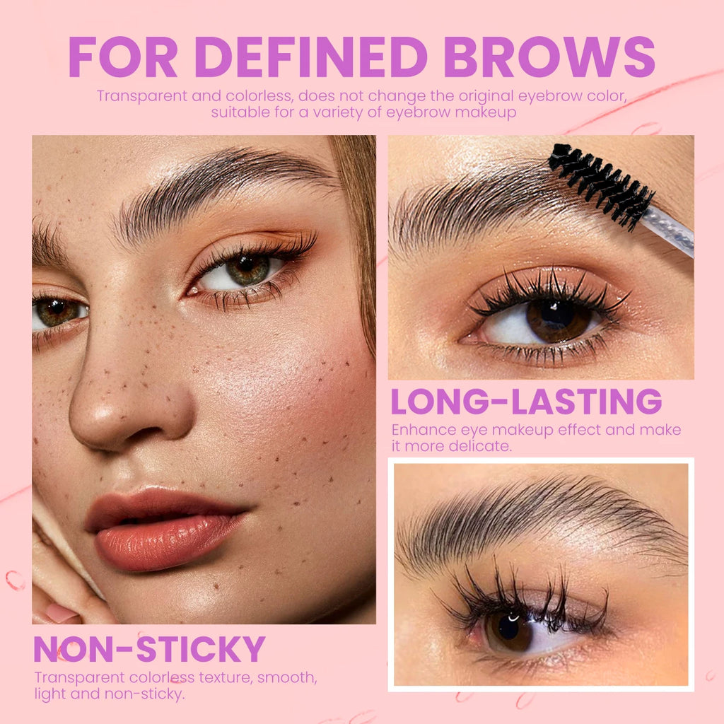 1PC Soft Texture, Three-dimensional Luster, Waterproof, Eyebrow Styling Liquid, Creating Natural and Flawless Wild Eyebrows Zpaxo