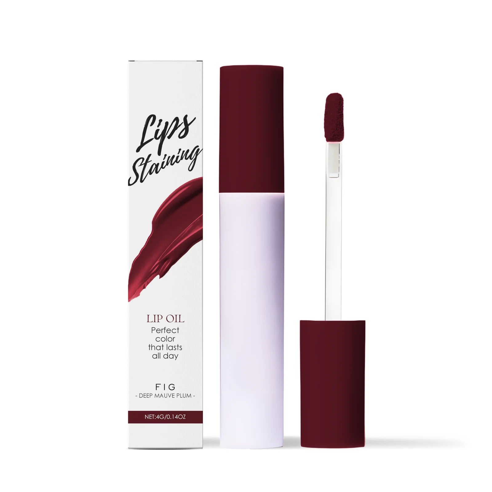 Lips Staining Mirror Lip Oil Gloss Long-Lasting Moisturizing Waterproof Non-stick Cup Makeup Lip Cosmetics Sexy Lips Plumper Zpaxo FIG